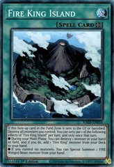 Fire King Island - RA03-EN059 - Prismatic Collector's Rare - 1st Edition